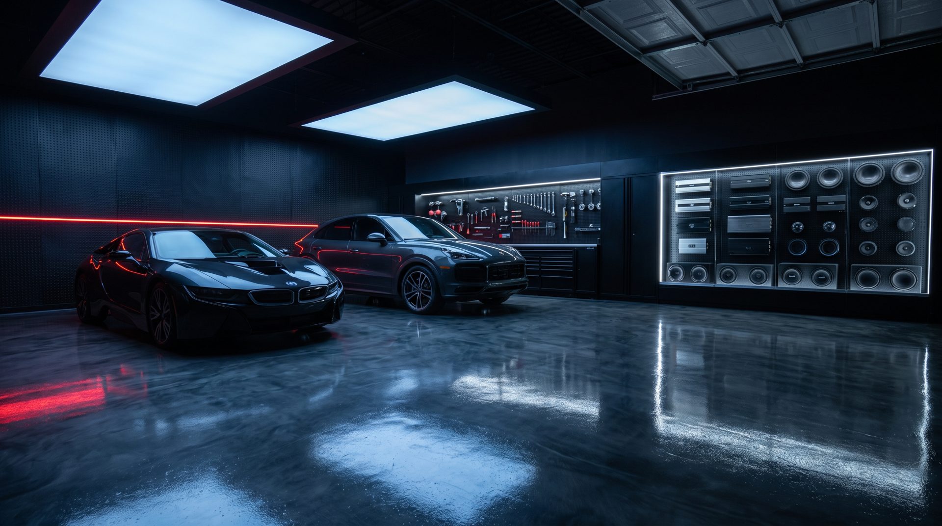 FL AutoVolt install shop interior